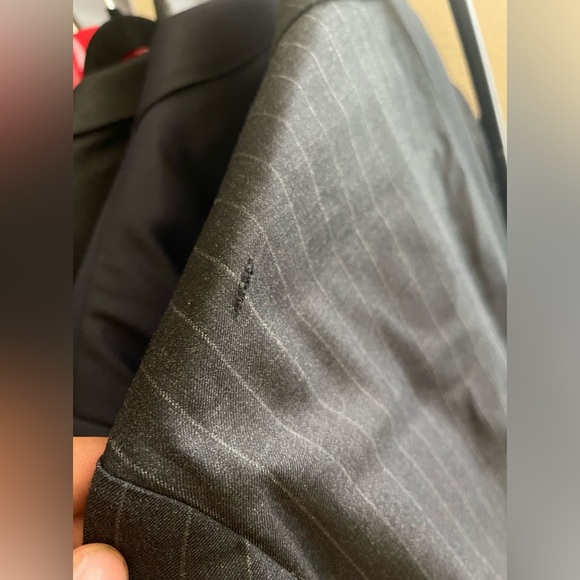 Suitsupply Grey Pinstripe Double Breasted Suit 44r - Picture 11 of 11